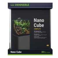 Аквариум Dennerle Nano Cube Complete на 30л в комплекте фильтр, освещение, подложка, грунт
