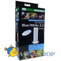Лампа сменная Dennerle Nano Marinus Blue/White ReefLight 2*2 36 ватт