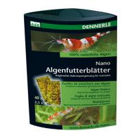 Корм Dennerle Nano Algenfutterblatten водоросли 40 шт