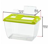 Переноска пластиковая FERPLAST GEO JUMBO 27л