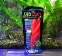 Растение  пластиковое GLOFISH оранжевое флуоресцентное 20 см