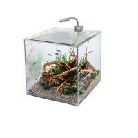 Аквариум GLOXY Optic Set-15, 25*25*25 см 15 л светильник, грунт, фильтр