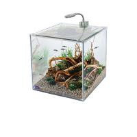 Аквариум GLOXY Optic Set-27, 30*30*30 см 27 л светильник, грунт, фильтр