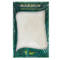 Песок кварцевый карибы  Barbus 0,4-1мм 1кг