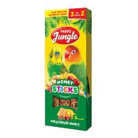 Палочки для птиц HAPPY JUNGLE микс 3 вкуса 3 шт