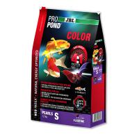 Корм для прудовыx рыб JBL ProPond Color S  в форме плавающиx гранул для улучшения окраски карпов кои небольшого размера, 1,3 кг (3 л)