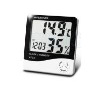 Термогигрометр электронный  NOMOyPet (часы, температура, влажность, сигнал тревоги) 95x20x100мм