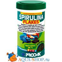 Корм для рыб Prodac Spirulina Flakes 250 мл 50 г для рыб-вегетарианцев