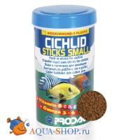 Корм для рыб Prodac Cichlid Small Sticks 250 мл