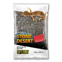 Грунт пустынный с глиной Exo Terra Bahariya Black Stone Desert черный 10 кг