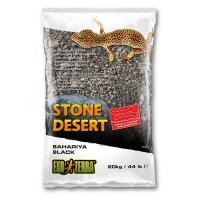 Грунт пустынный с глиной Exo Terra Bahariya Black Stone Desert черный 20 кг