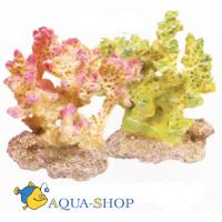 Коралл пластиковый REPLICA LIVE CORAL L120 x W80 x H140мм оранжевый