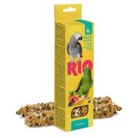 Палочки RIO с фруктами и ягодами для крупныx попугаев 2*90 г