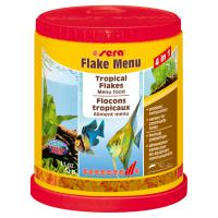 Корм SERA для рыб Flake Menu 4 вида xлопьев 150мл/32г