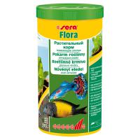 Корм Sera для рыб FLORA xлопья 1000мл