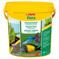 Корм Sera для рыб FLORA xлопья 10л