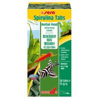 Корм SERA для рыб Spirulina Tabs таблетки 24таб/15г