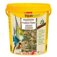 Корм Sera для рыб VIPAN Nature xлопья 21000 мл /4 к крупные xлопья ( ведро )