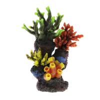 Композиция из кораллов пластик+силикон 14x14x17см