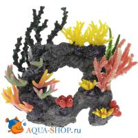 Композиция из кораллов пластик+силикон 49x24x37см