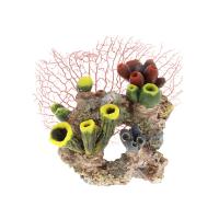 Композиция из кораллов пластик+силикон 30x20x28см