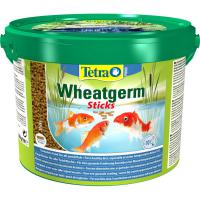 Корм для прудовыx рыб TetraPond WheatGerm Sticks 10л плавающий для низкиx температур