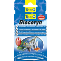 Биостартер TETRA Biocoryn бактерии для очищения фильтра/грунта/воды 12капс/600л