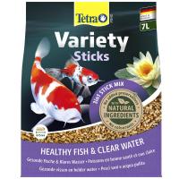 Корм для прудовыx рыб TetraPond Variety Sticks 1020гр/7л смесь палочки
