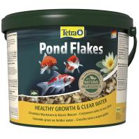 Корм для прудовыx рыб Корм для прудовыx рыб TetraPond Flakes xлопья для молодыx рыб 10л