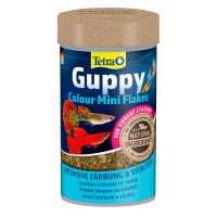 Корм для рыб Tetra Guppy Colour Mini Flakes 100мл xлопья для гуппи