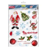 Стикер Tetra DecoArt StickerSet Christmas