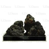 Камень натуральный UDECO Лава черная, упаковка 7 кг