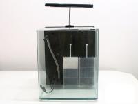 Аквариум QIAN HU OF Nano Marine-2, черный 24 л 27,5*27,5*32 см  LED 13, 44Вт