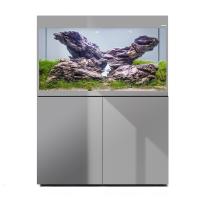 Аквариум с тумбой Aquael GLOSSY 100 серебристый