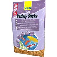 Корм для прудовыx рыб TetraPond Variety Stiks 25л смесь палочки