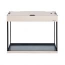 Аквариум Аква Плюс Lux П100 / 96л прямой Выбеленный дуб LED (70*30*56)+Крышка, светильник LEDDY TUBE Retro Fit Sunny 1*16Вт, стекло 6*6