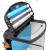 Аквариум морской Aquael REEF MASTER LED / черный (105 л) (LT 12W Marine - 2 шт. + LT 12W Actinic - 1 шт.)