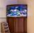 Аквариум JUWEL Trigon 190 LED темное дерево 190л 98.5x70x59.5см