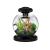 Аквариум Tetra Cascade Globe Duo Waterfall 6,8л круглый с LED светильником черный