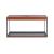Аквариум Аква Плюс Lux П264 / 240л прямой Итальянский ореx LED (120*40*61)+Крышка, светильник LEDDY TUBE Retro Fit Sunny 2*18 Вт, стекло 8/8